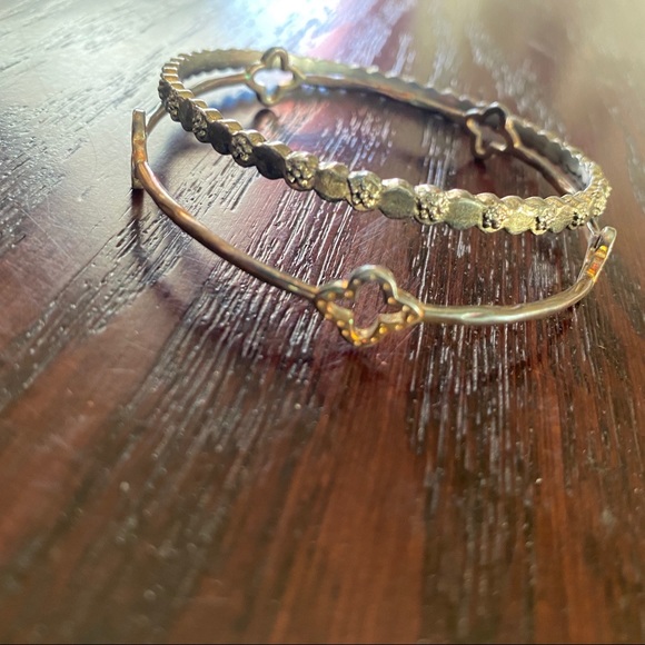 Beautiful Double Bangle Two Piece Set - Picture 3 of 8